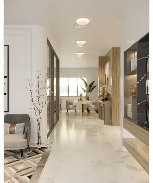 MAXLIGHT C0233 - Plafoniera LED DUO LED/10W/230V diametro 34 cm bianco