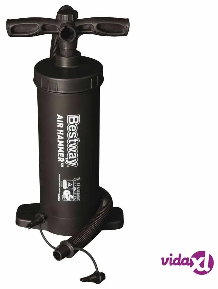 Bestway Pompa di Gonfiaggio Air Hammer Nero