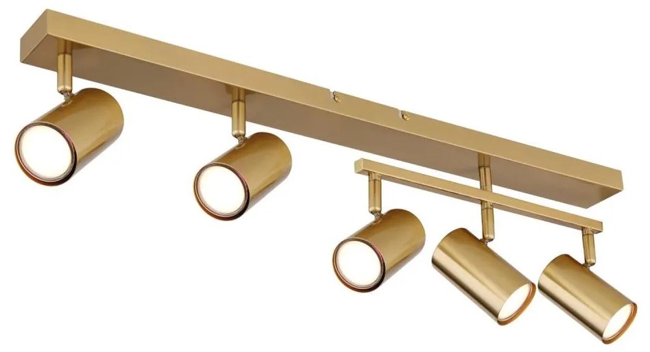 Globo 57911-5GO - Faretto ROBBY 5xGU10/35W/230V oro