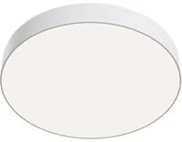 Plafoniera Moderna Zon Alluminio Bianco Led 45W