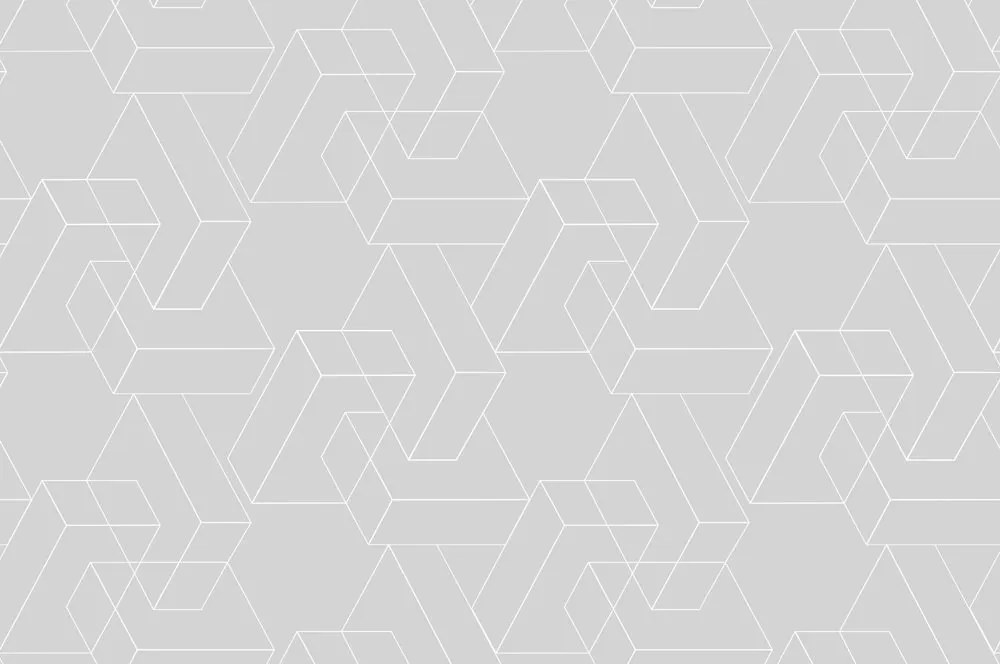Carta da parati autoadesiva – Puzzle di motivi grigi