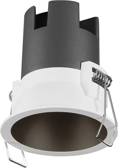 Osram - Faretto da incasso LED SPOT TWIST, 5 W, 230 V, 4000 K, Ø 7 cm, bianco/nero