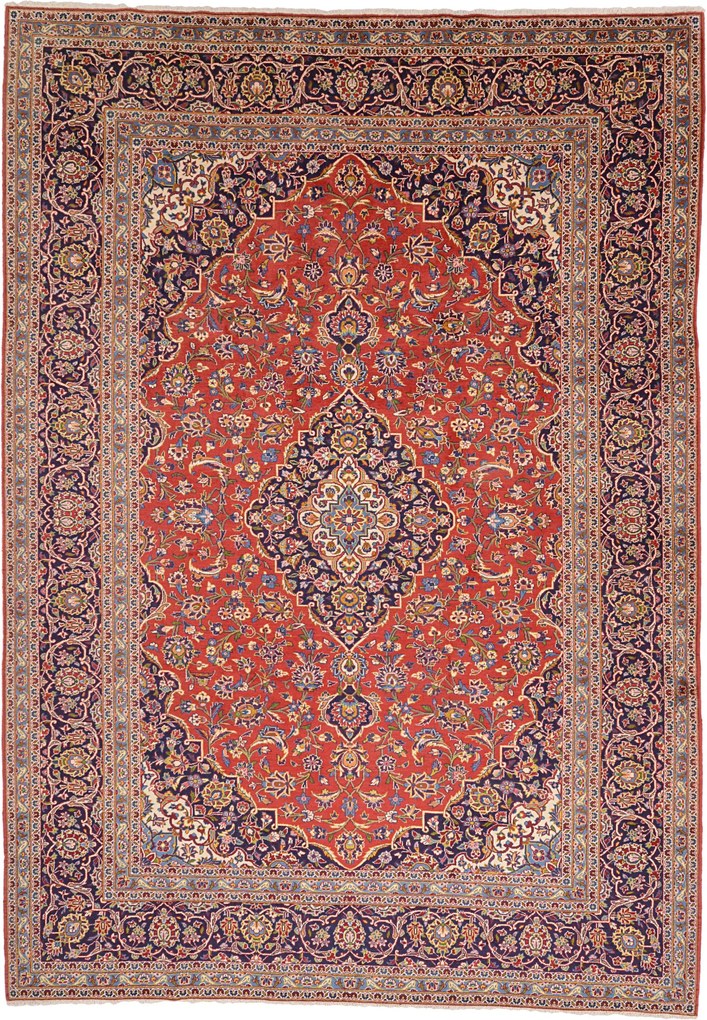 Kashan Tappeto persiano 260x370 (Iran) Annodato A Mano
