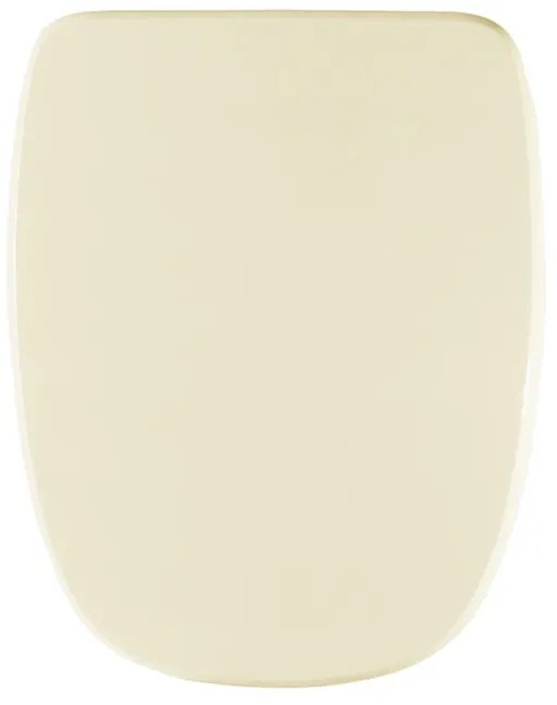 Copriwater SQUARE irregolare dedicato per serie sanitari in mdf champagne