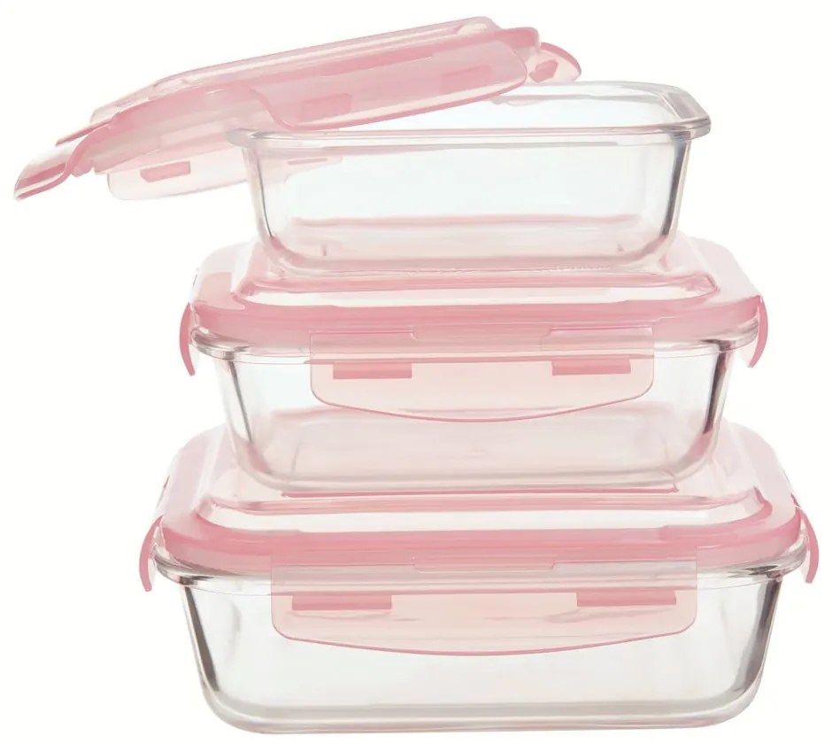 Vasetti in vetro per alimenti 3 pz. Freska - Premier Housewares