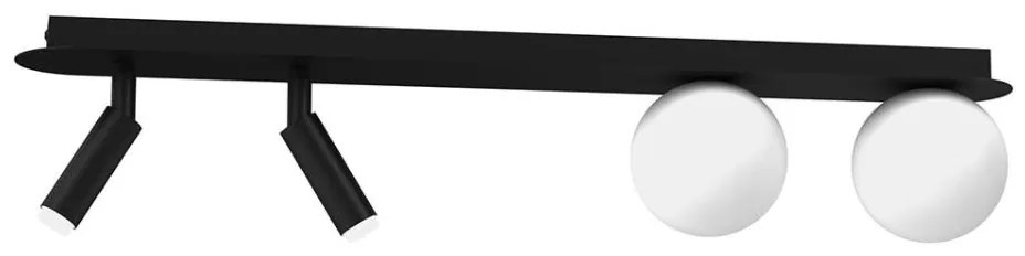 Luce Spot SIRIO 4xG9/25W/230V nero