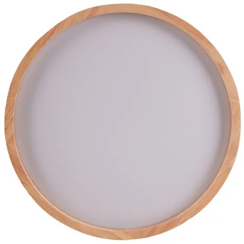 Plafoniera da bagno LED/12W/230V Ø 27 cm IP44 rovere