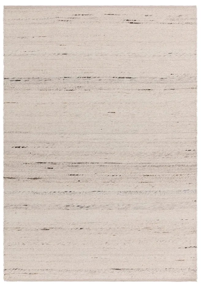 Tappeto avorio double-face e tessuto a mano in misto lana 160x230 cm Birkdale Ivory - Asiatic Carpets