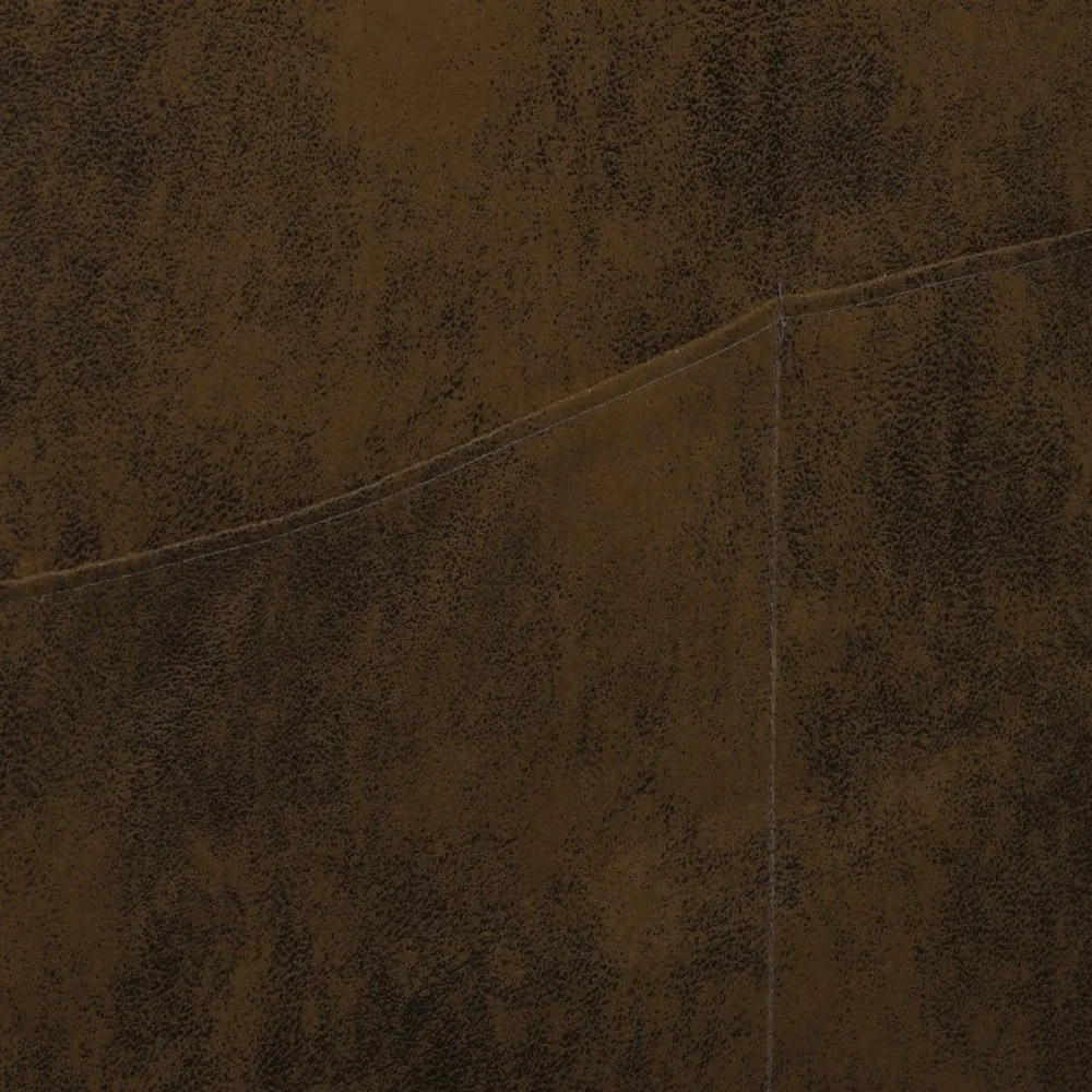 Poltrona marrone con rivestimento in finta pelle Lofty Lilly – Miuform