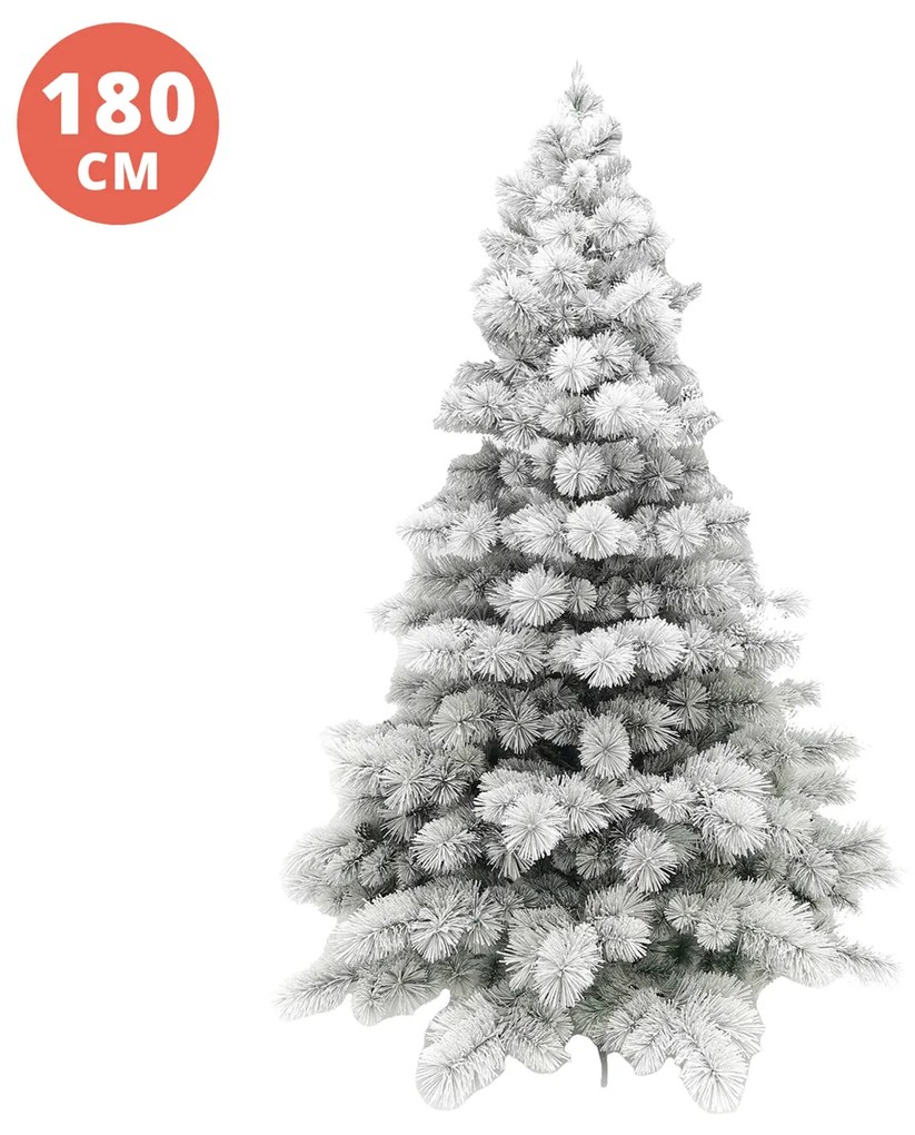 Albero Natale 180 cm innevato Snowbird