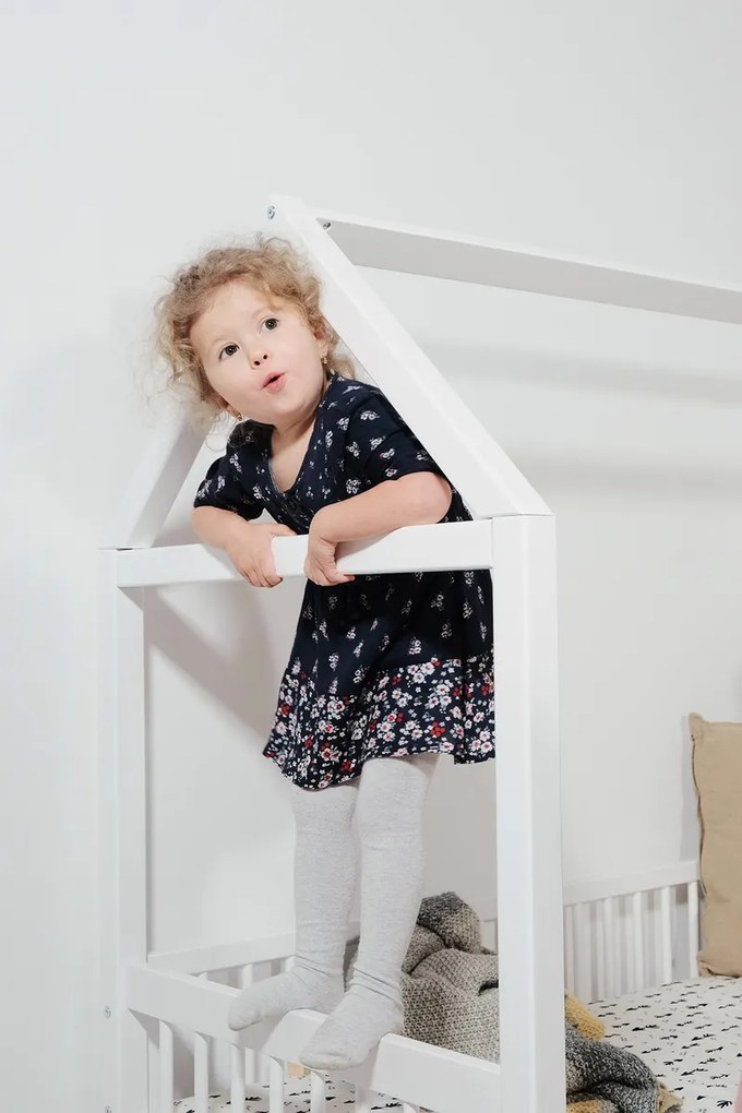 Lettino Montessori Elis bianco - 140x70 cm