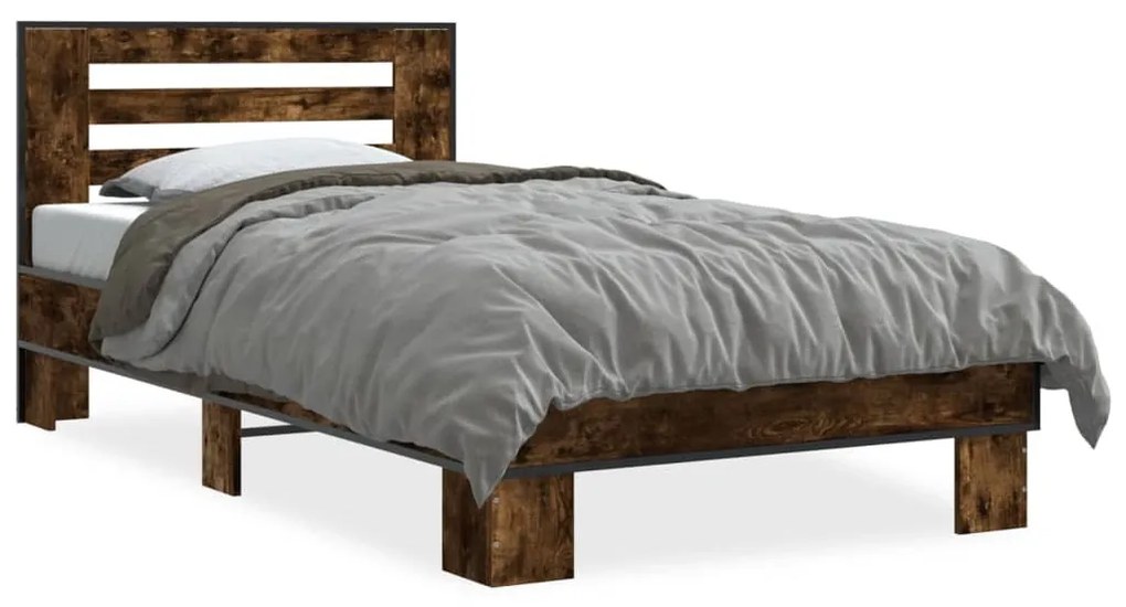 Giroletto Rovere Fumo 100x200 Cm İn Legno Multistrato E Metallo /