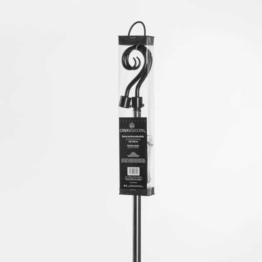 Mantovana estensibile in metallo 122 - 211 cm - Casa Selección