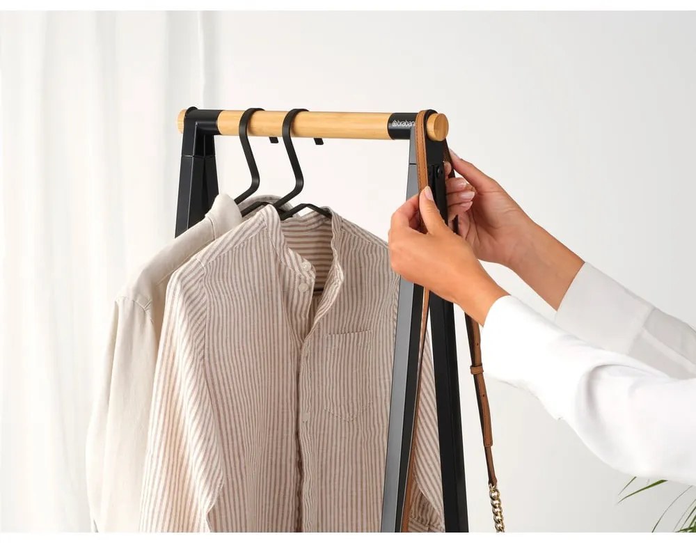 Appendiabiti in acciaio nero Linn - Brabantia