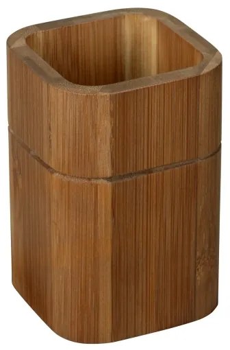 WENKO 26101100 - Portaspazzolini SERRO 7,5x11 cm marrone