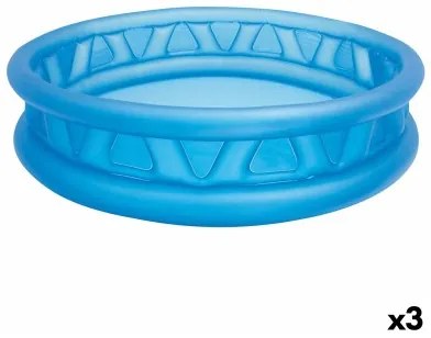 Piscina Gonfiabile per Bambini Intex Azzurro Rotonda 790 L 188 x 46 x 188 cm (3 Unità)