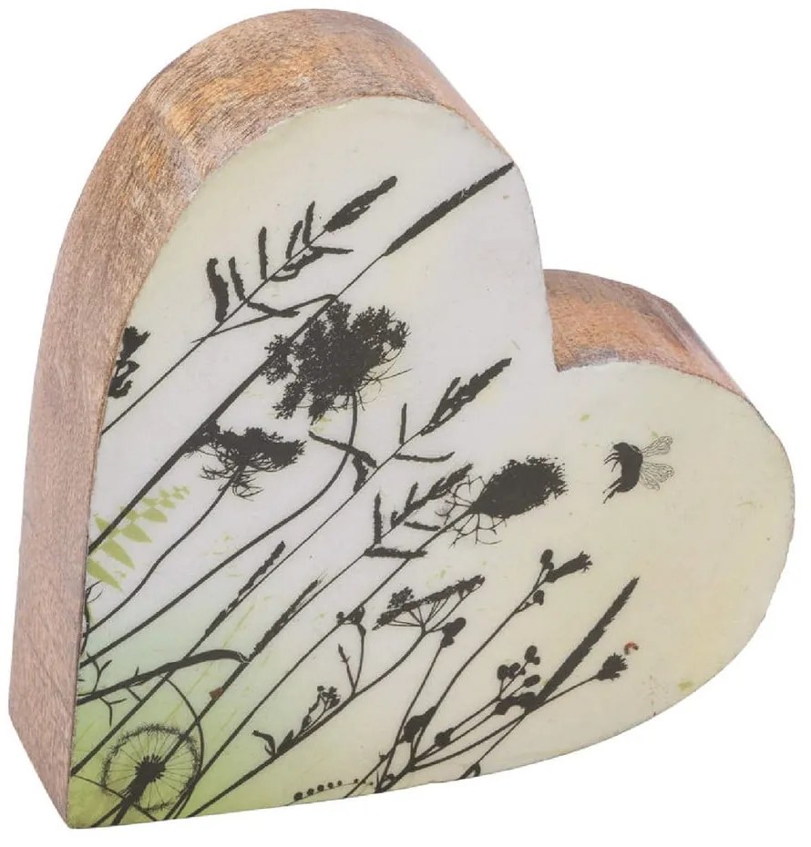 Decorazione in legno Prato Heart - Ego Dekor