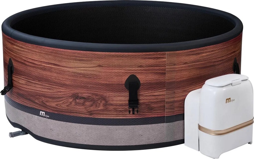 Vasca Idromassaggio da Esterno Spa Riscaldata 173x173x65 cm 6 Posti Wi-Fi Duet Diva Smart...