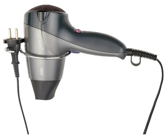 Supporto per asciugacapelli a parete Milano - Wenko