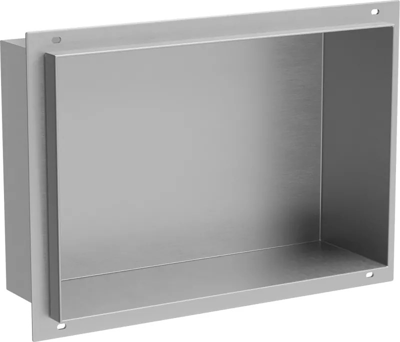 Mexen X-Wall-NR mensola a nicchia senza flangia 30 x 20 cm, inox - 1911302010