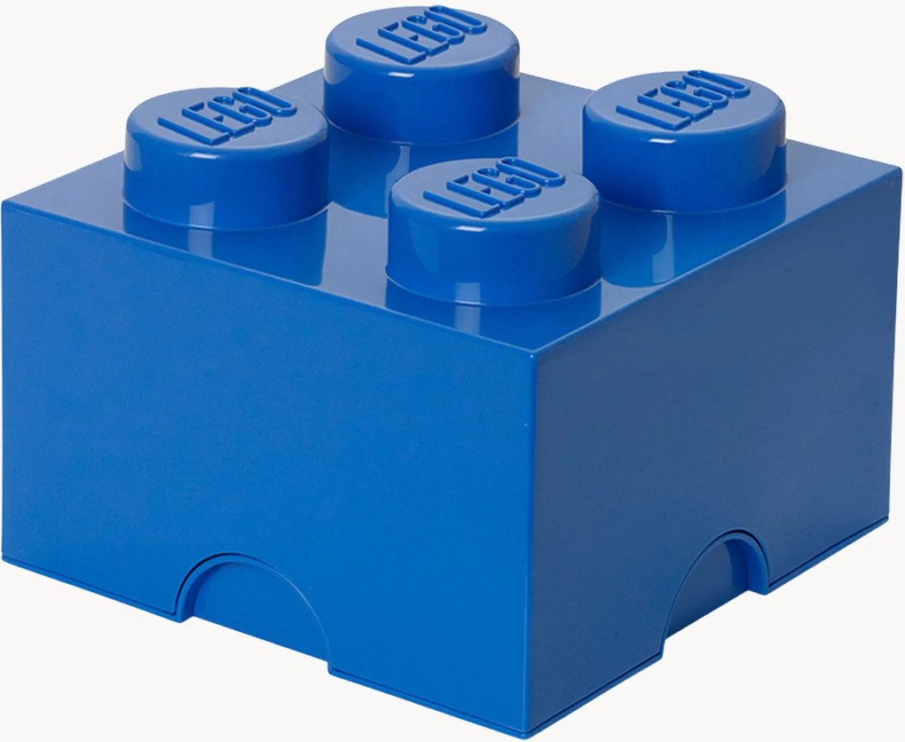 Scatola portaoggetti per bambini LEGO Brick con 4 bottoni