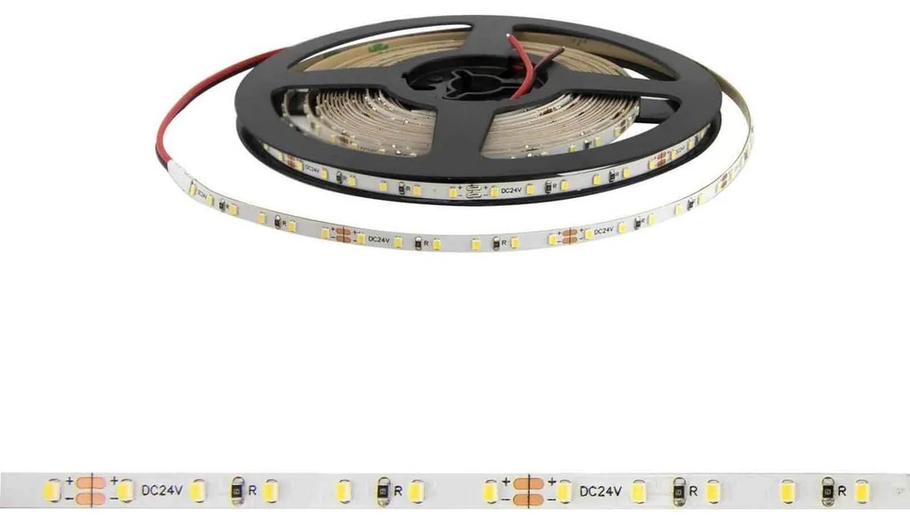 Striscia LED 4mm Professional 2216/120 - IP20 - 10W/m - 5m - 24V Colore Bianco Caldo 2.700K