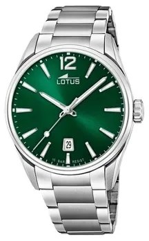 Orologio Uomo Lotus 18692/4 Verde Argentato