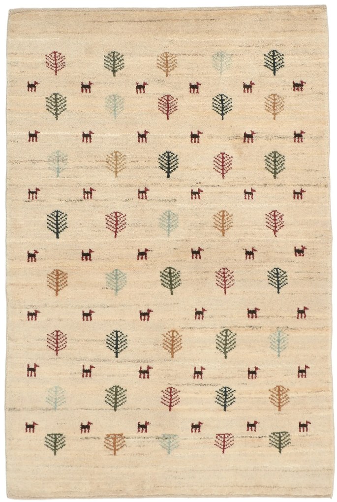 Gabbeh Tappeto persiano 100x150 (Iran) Annodato A Mano