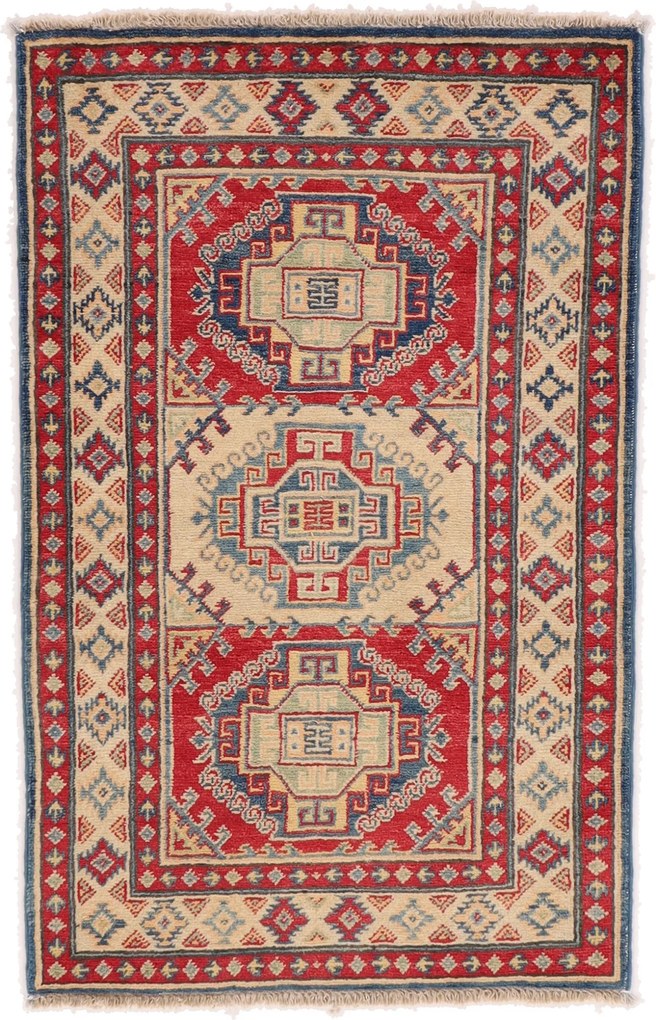 Kazak Tappeto 80 x 120 (Pakistan) Annodato A Mano