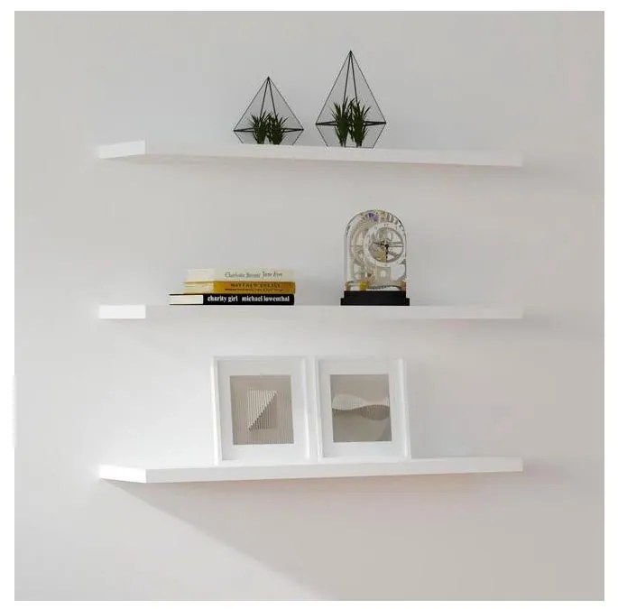 SET 3x Mensola BOSS bianca