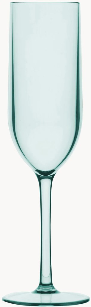 Set di 6 bicchieri da champagne Happy