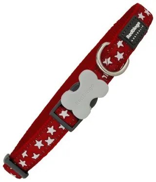 Collare per Cani Red Dingo Stella 20-32 cm