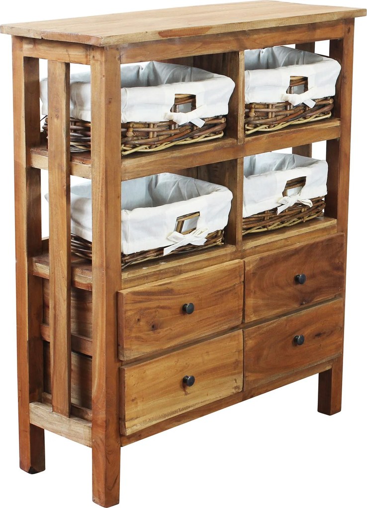 KENSINGTON - mobiletto in legno riciclato