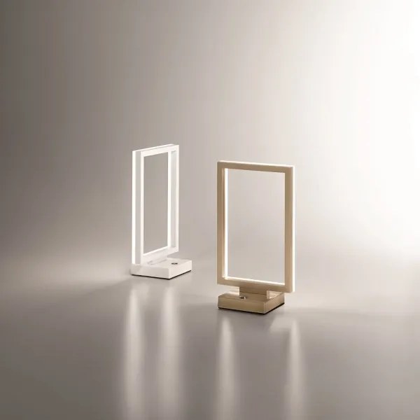 Fabas Luce 3394-30-225 - Lampada da tavolo LED dimmerabile BARD LED/15W/230V oro