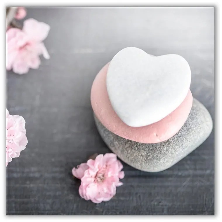 Immagine Glasspik Pietra del cuore, 30 x 30 cm Spa &amp; Zen - Styler