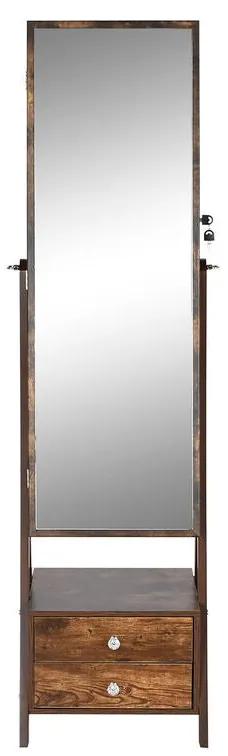 Portagioie Verticale Home ESPRIT Marrone Legno MDF 45 x 36 x 154 cm