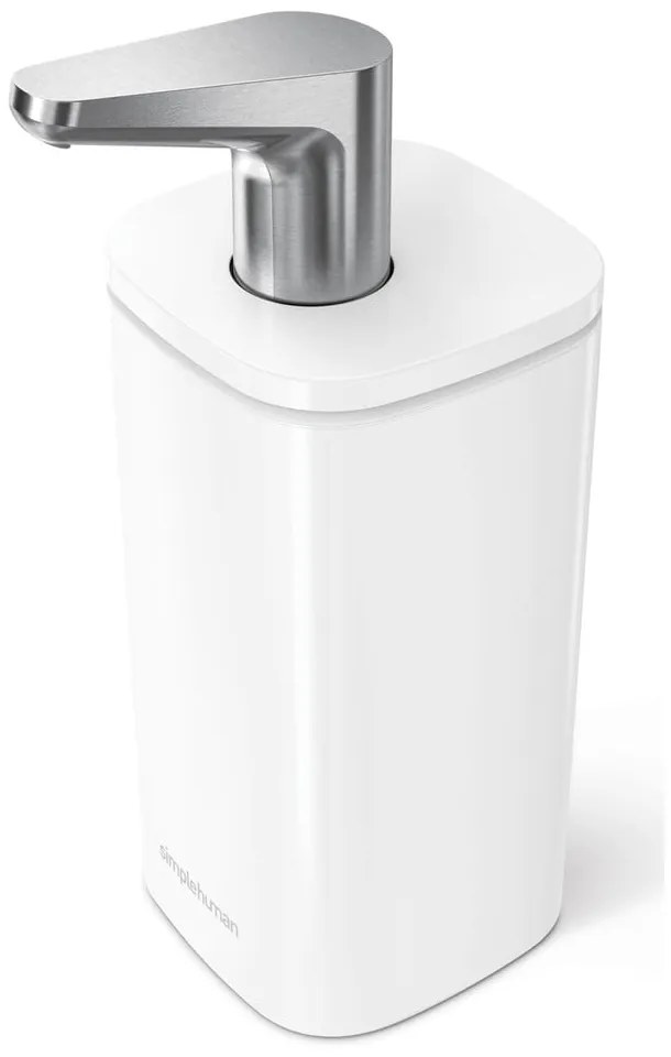 Dispenser di sapone in acciaio bianco 295 ml Pulse - simplehuman