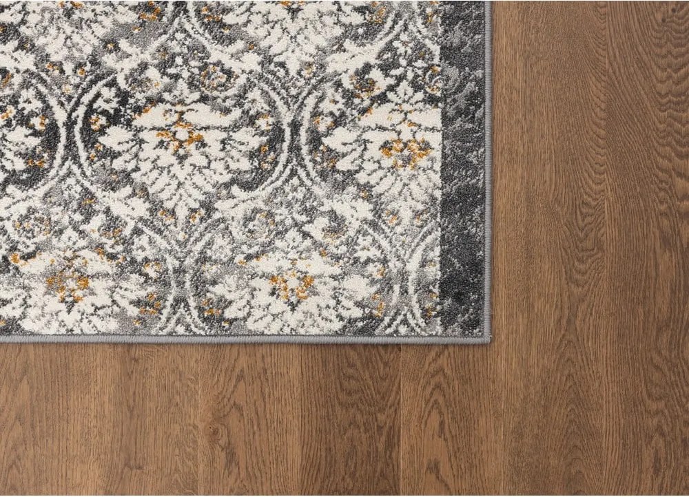 Passatoia grigio scuro/avorio 80x300 cm Soft Viskan – FD