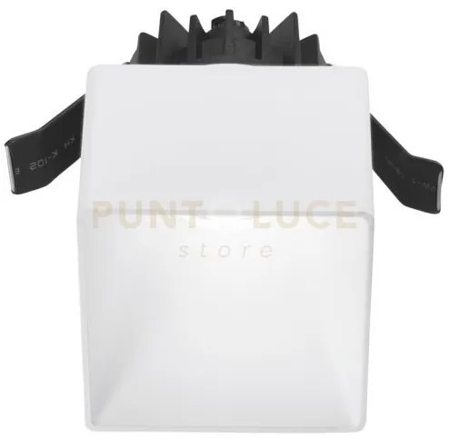 Gfa363-faretto led ad incasso quadrato 7x7cm bianco 3000k 550lm 9w ...