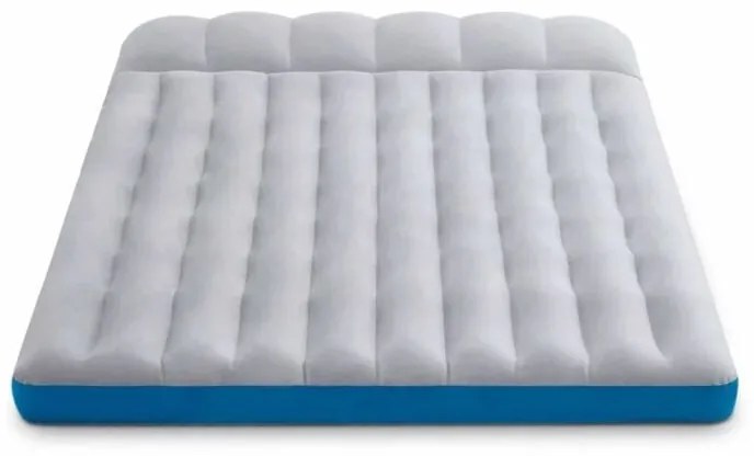 Materasso matrimoniale gonfiabile Intex camping' colore grigio chiaro, 127x193x24 cm - cod. 67999
