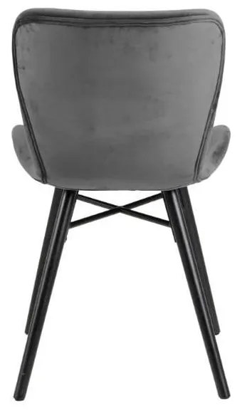 Sedia da pranzo grigia Batilda - Actona