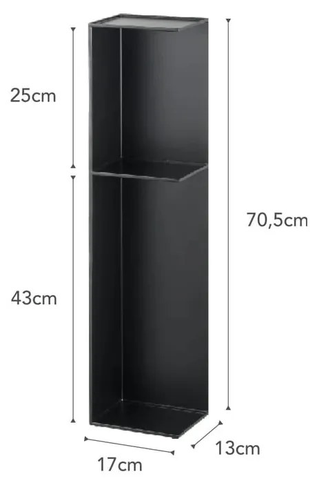 Supporto in metallo per carta igienica Tower - YAMAZAKI
