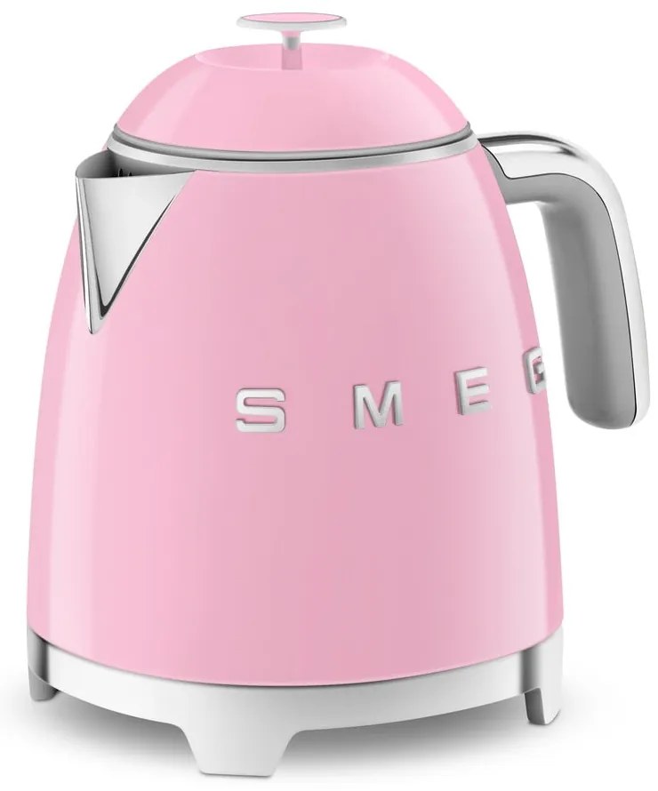 Teiera rosa in acciaio inox 800 ml Retro Style - SMEG