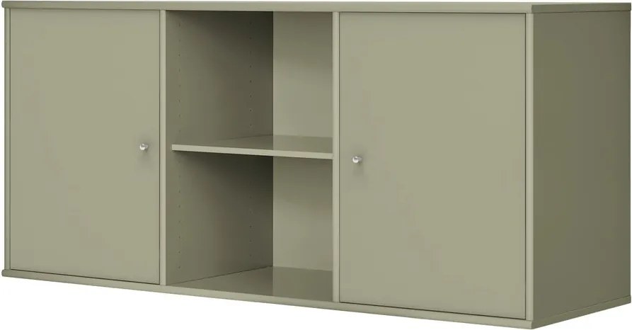 Cassettiera color kaki da appendere 133x61x42 cm Mistral – Hammel Furniture