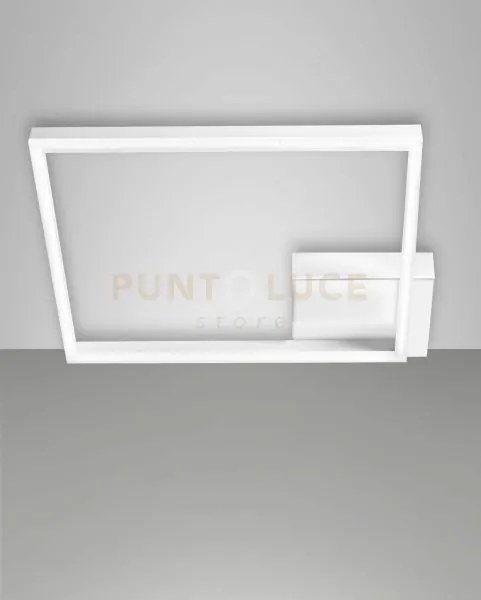 Bard plafoniera bianca nw a led 4000k - 39w - 4050 lm dimmerabile ...