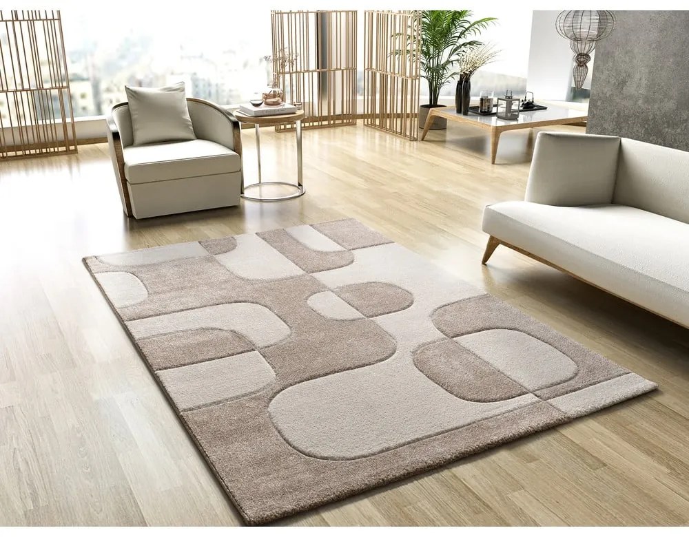 Tappeto crema 200x290 cm Lena - Universal