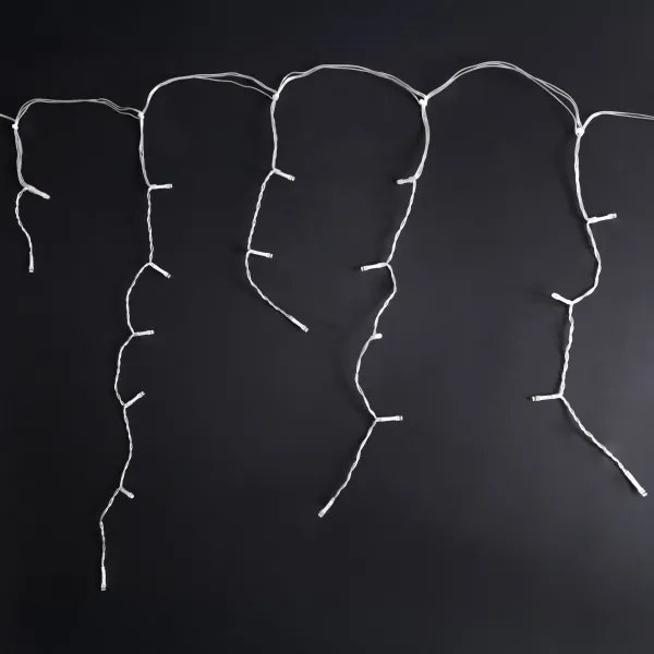 Brilagi - Catena luminosa LED per esterni 400 LED/8 funzioni 23 m IP44 bianco freddo