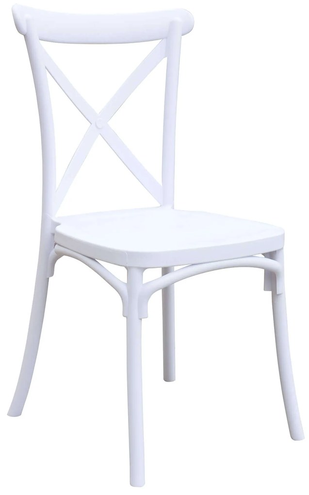 POLY - sedia da esterno vintage in resina