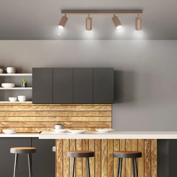 Brilagi - Faretto SELE 4xGU10/30W/230V beige