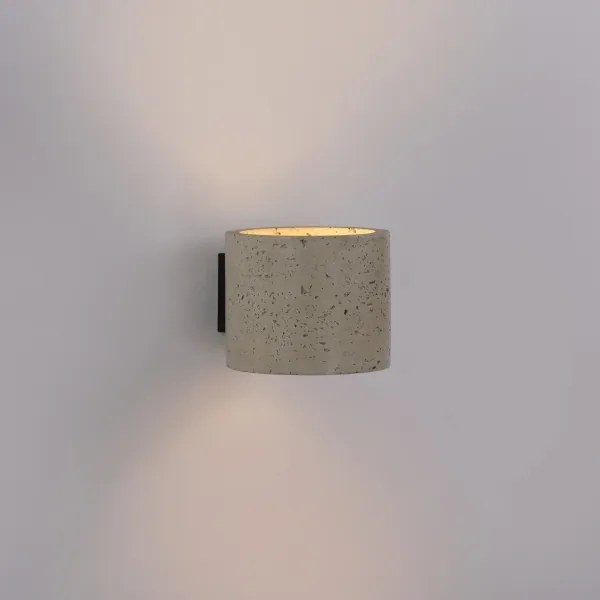 Schöner Wohnen 12542-42 - Lampada da parete TRAVENTA 1xG9/10W/230V in cemento